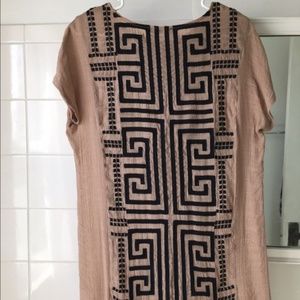 Embroidered Tunic Dress